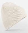 BB388 B388 Beechfield Wool Blend Beanie Stone Marl colour image